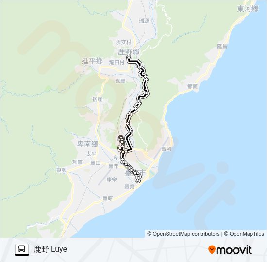 巴士8117的線路圖