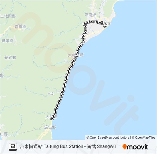 巴士8137的線路圖