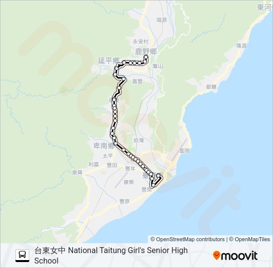 巴士8170A的線路圖