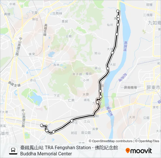 大樹祈福線 Bus Line Map
