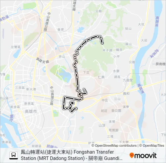 5公車式小黃 Bus Line Map