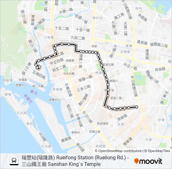 82 bus Line Map