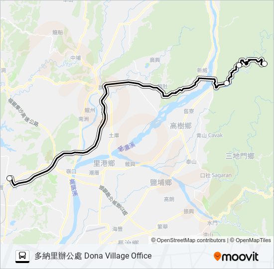 T526(每週二、四預約) bus Line Map