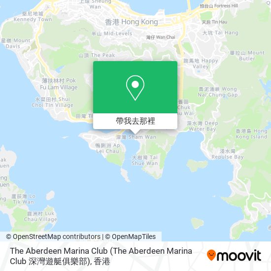 The Aberdeen Marina Club地圖