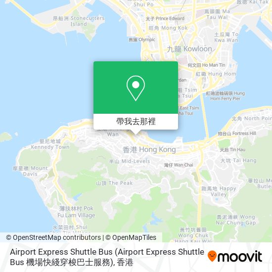 Airport Express Shuttle Bus地圖