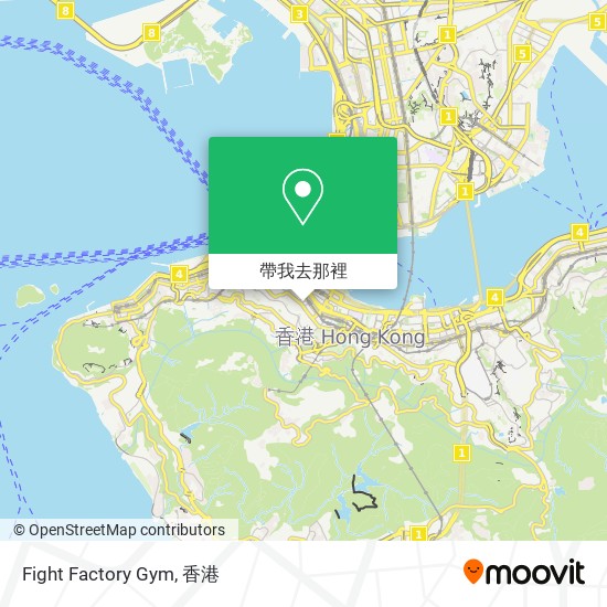 Fight Factory Gym地圖