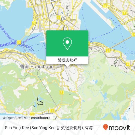 Sun Ying Kee地圖