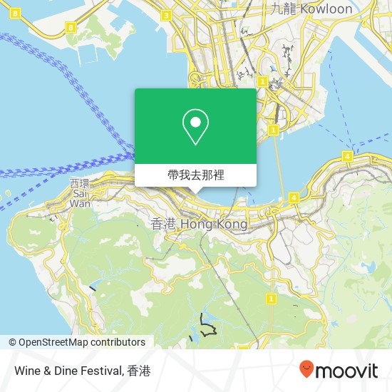 Wine & Dine Festival地圖