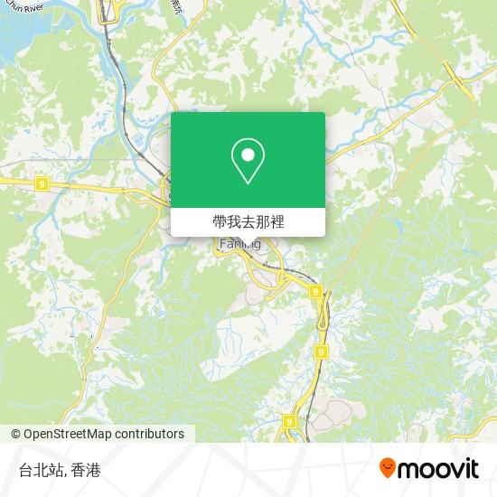 台北站地圖