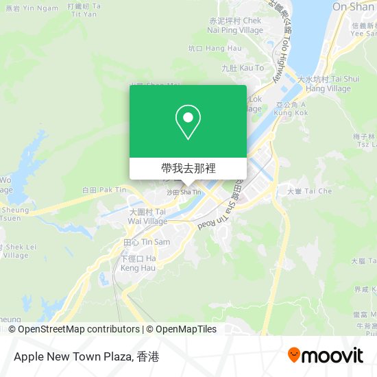 Apple New Town Plaza地圖