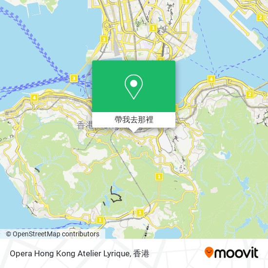 Opera Hong Kong Atelier Lyrique地圖