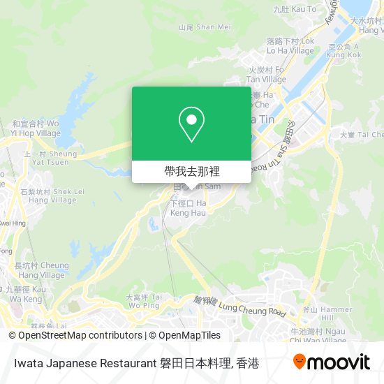 Iwata Japanese Restaurant 磐田日本料理地圖