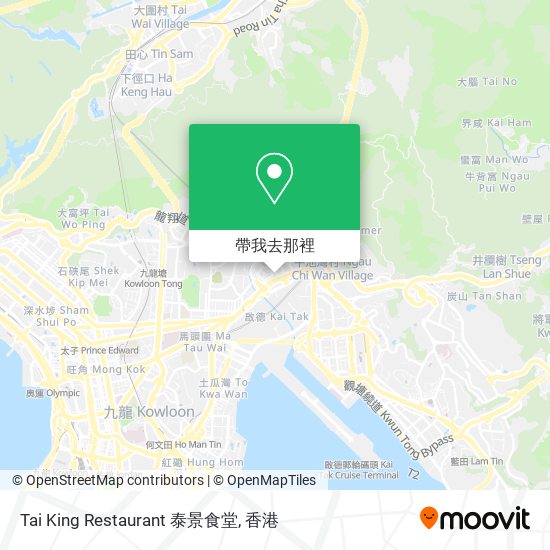 Tai King Restaurant 泰景食堂地圖