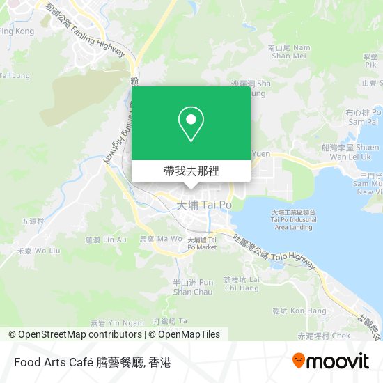 Food Arts Café 膳藝餐廳地圖