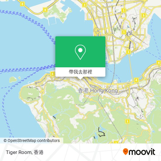 Tiger Room地圖