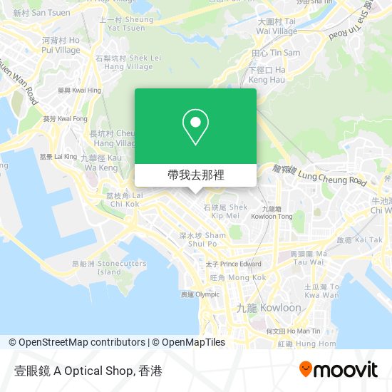 壹眼鏡 A Optical Shop地圖