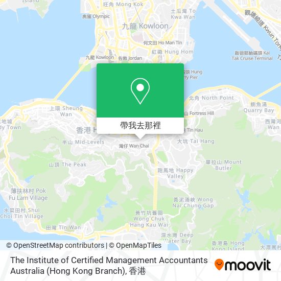 The Institute of Certified Management Accountants Australia (Hong Kong Branch)地圖