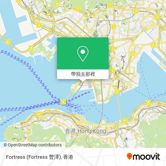 Fortress (Fortress 豐澤)地圖