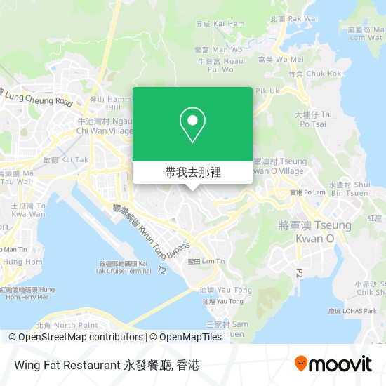Wing Fat Restaurant 永發餐廳地圖