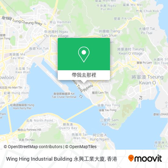 Wing Hing Industrial Building 永興工業大廈地圖