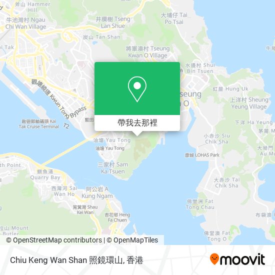 Chiu Keng Wan Shan 照鏡環山地圖