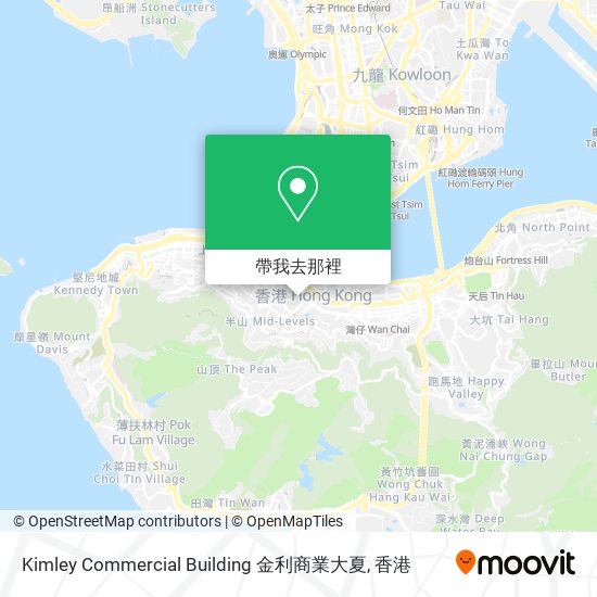 Kimley Commercial Building 金利商業大夏地圖