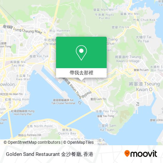 Golden Sand Restaurant 金沙餐廳地圖
