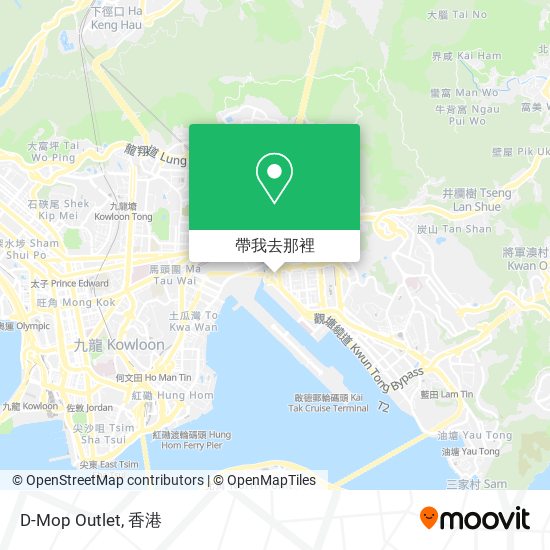 D-Mop Outlet地圖
