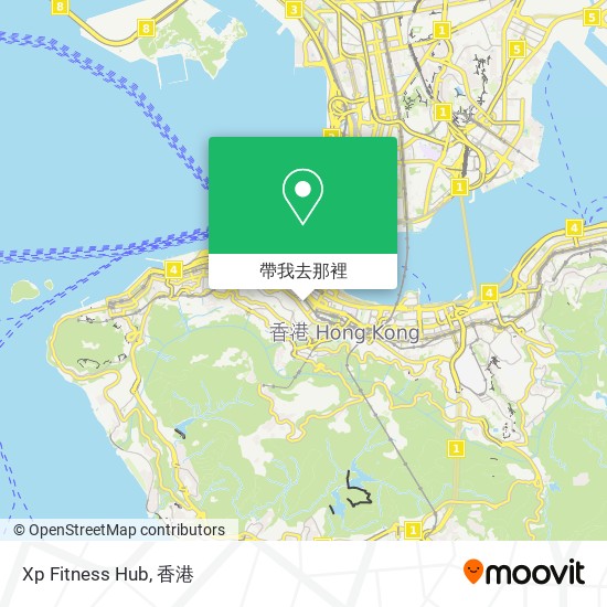 Xp Fitness Hub地圖