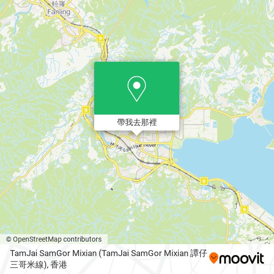 TamJai SamGor Mixian地圖