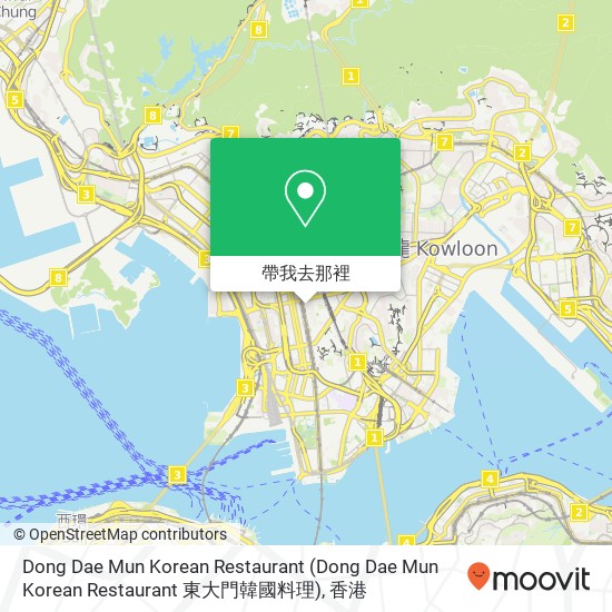 Dong Dae Mun Korean Restaurant地圖