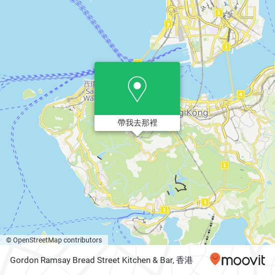 Gordon Ramsay Bread Street Kitchen & Bar地圖