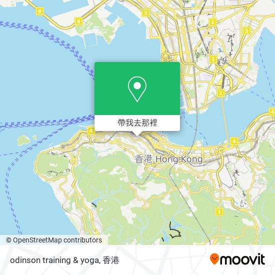 odinson training & yoga地圖