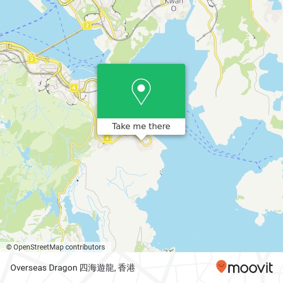 Overseas Dragon 四海遊龍地圖