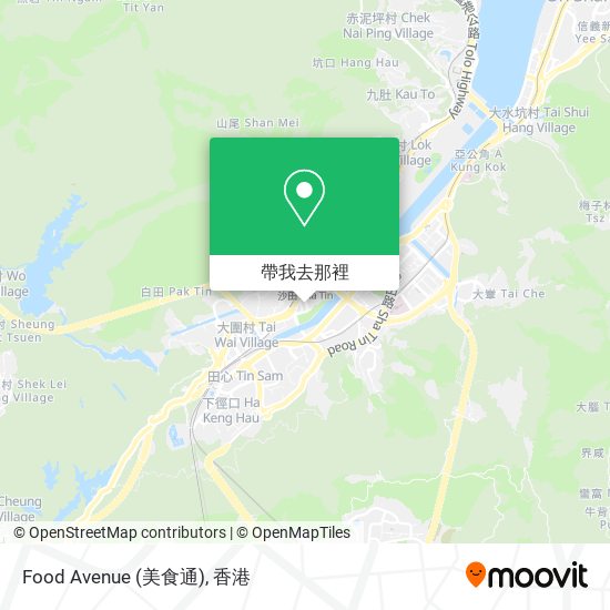 Food Avenue (美食通)地圖