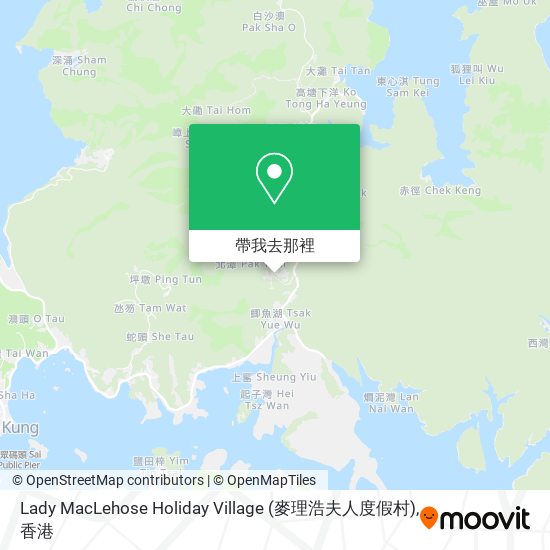 Lady MacLehose Holiday Village (麥理浩夫人度假村)地圖