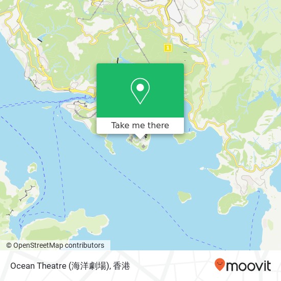 Ocean Theatre (海洋劇場)地圖