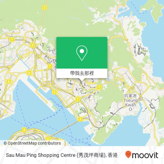 Sau Mau Ping Shopping Centre (秀茂坪商場)地圖