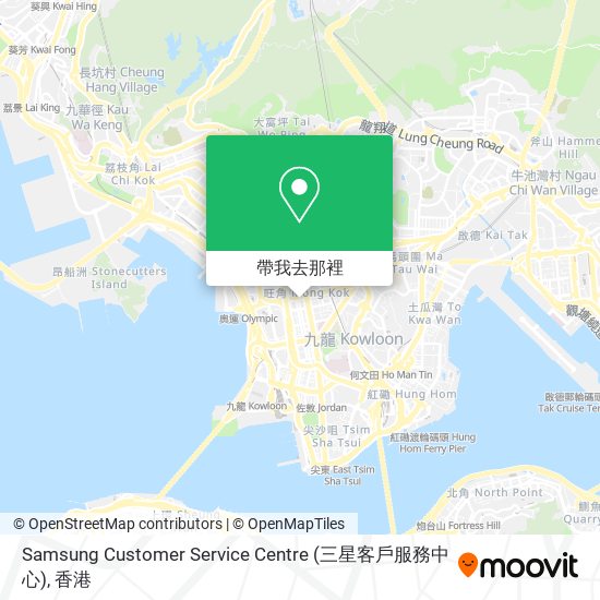 Samsung Customer Service Centre (三星客戶服務中心)地圖