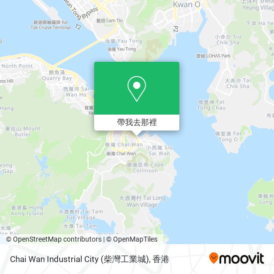 Chai Wan Industrial City (柴灣工業城)地圖