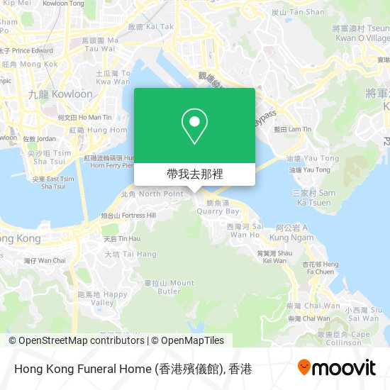 Hong Kong Funeral Home (香港殯儀館)地圖