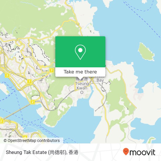 Sheung Tak Estate (尚德邨)地圖
