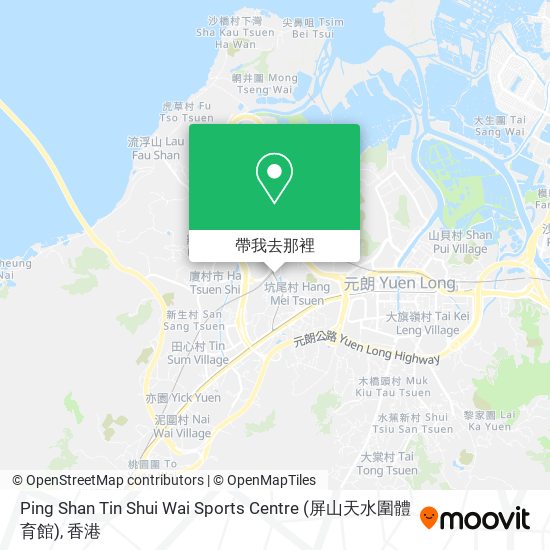 Ping Shan Tin Shui Wai Sports Centre (屏山天水圍體育館)地圖