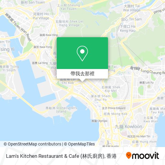 Lam's Kitchen Restaurant & Cafe (林氏廚房)地圖