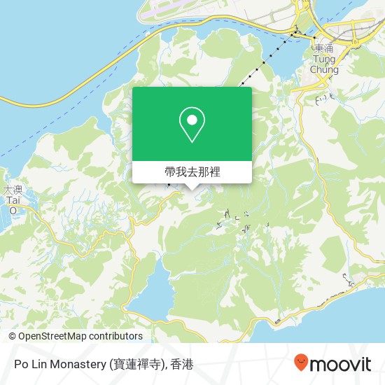 Po Lin Monastery (寶蓮禪寺)地圖