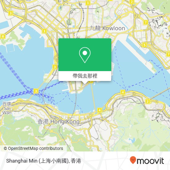 Shanghai Min (上海小南國)地圖