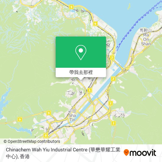 Chinachem Wah Yiu Industrial Centre (華懋華耀工業中心)地圖