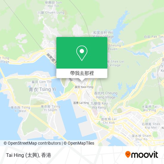 Tai Hing (太興)地圖