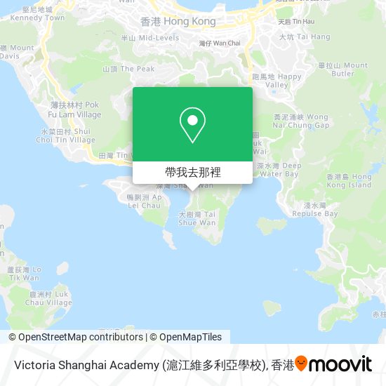 Victoria Shanghai Academy (滬江維多利亞學校)地圖
