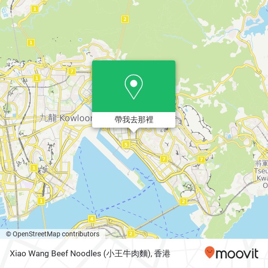 Xiao Wang Beef Noodles (小王牛肉麵)地圖